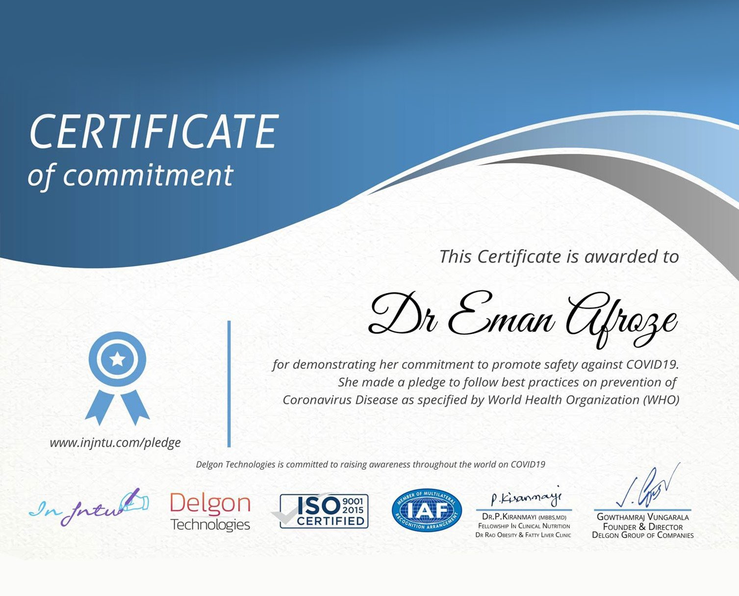 Certificate 6